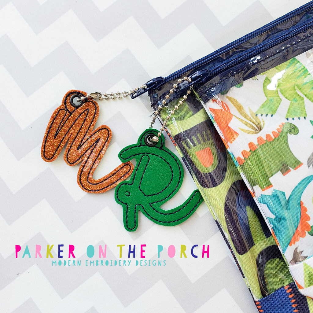 Digital Download - Alpha Monogram Mini Charms – Parker on the Porch