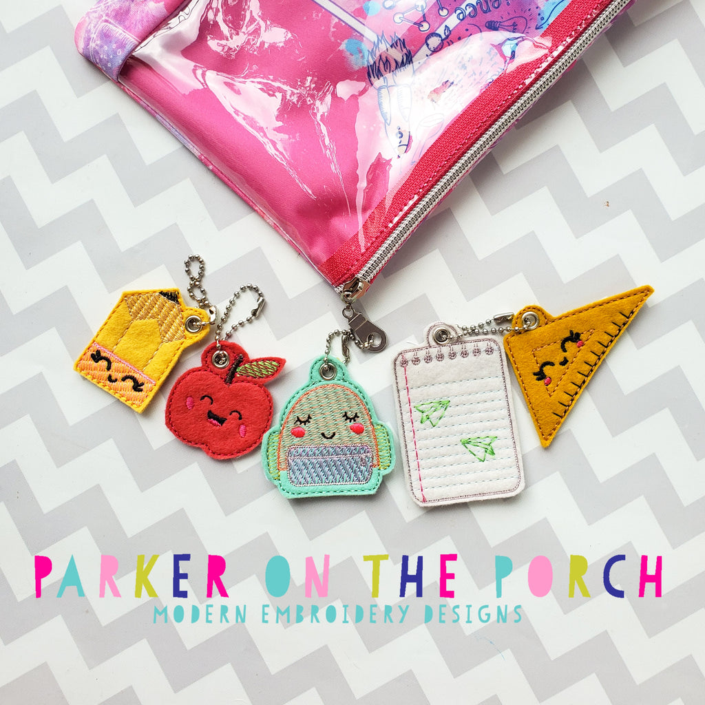 Digital Download- School Label Charms – Parker on the Porch