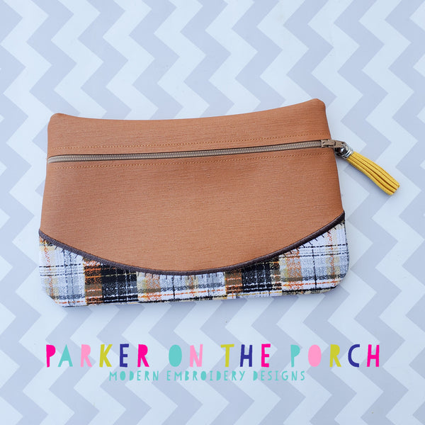 Digital Download - Clutch 2.0 FRONT Zip Zipper Bag – Parker on the ...