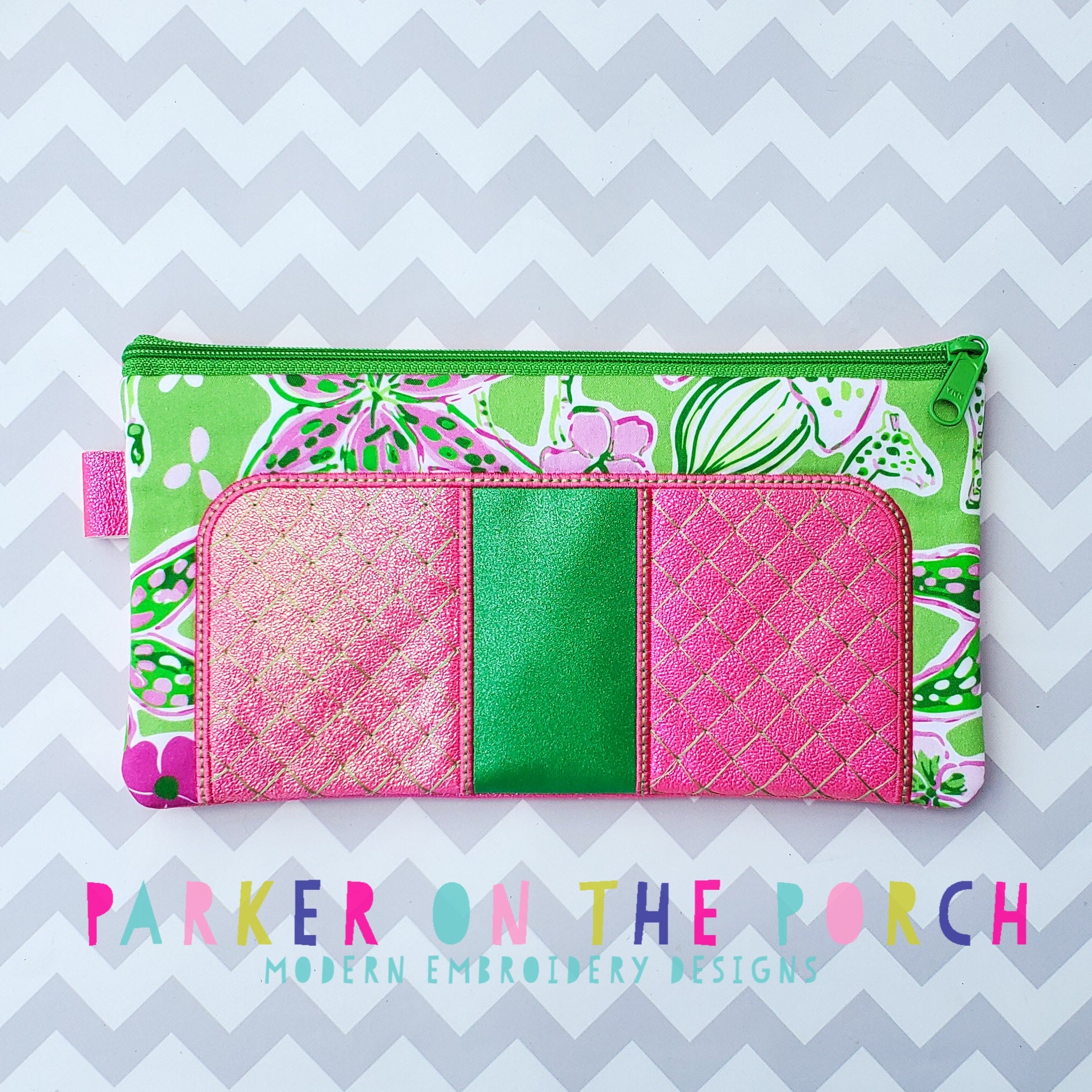 Digital Download Size 5 Zipper Trendsetter Top Zip Bag Parker On The Porch Llc