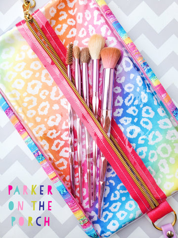 Makeup Stash Zipper Bag and Just Say It Charm Supply Post – Parker on the Porch