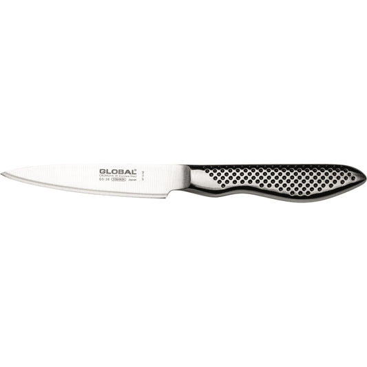 Global GS-6 Paring Knife Straight 10cm - Chef's Complements