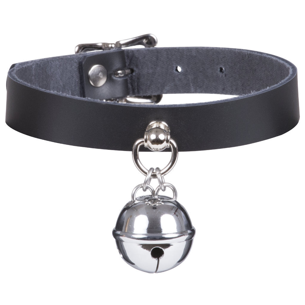 Black Kitty Bell Collar | straytoys.com