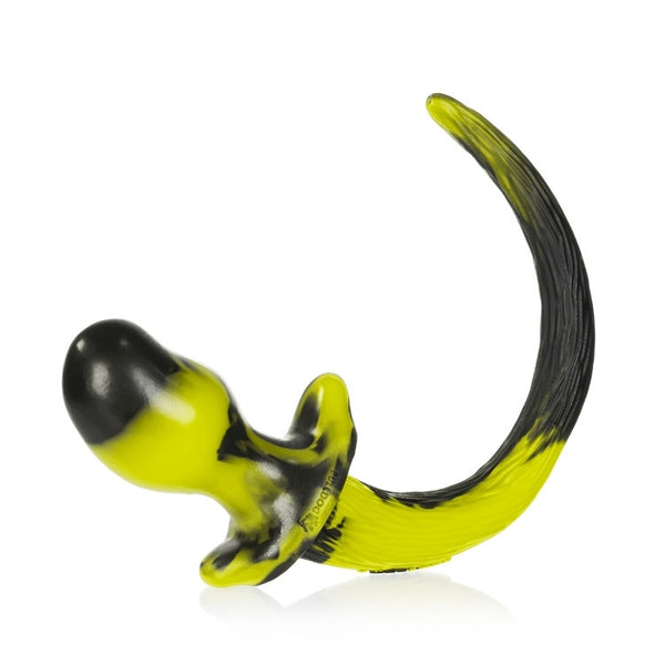 Neon Yellow Color Swirl Tail Plug Straytoyscom