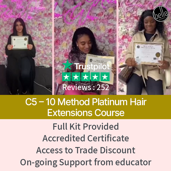 C5 - 10 METHOD PLATINUM HAIR EXTENSIONS COURSE