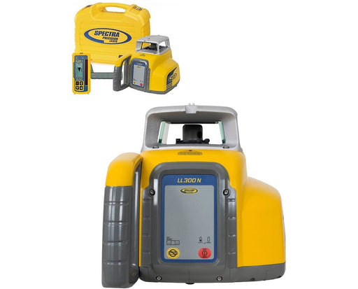 SPECTRA LL500-2 LASER LEVEL PACKAGE (tripod, receiver, rod & clamp) –  Janell Concrete and Masonry Equipment, Inc.