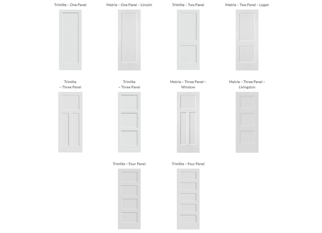 Shaker door example graphic