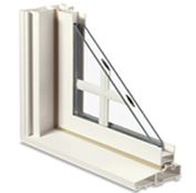 Fibreglass window frame option