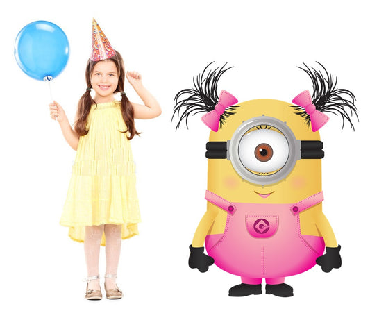 Minions Girl Agnes Unicorn Costume Birthday Party Life Size Cardboard –  Sweet Tutus