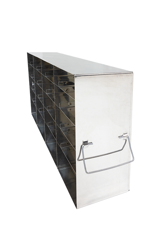 Upright Freezer Rack for Standard 2" Boxes, Rack Only (4 Boxes Deep x 5 Boxes High), Full Rack Set of 20 For K221ULT - K2 Scientific product image