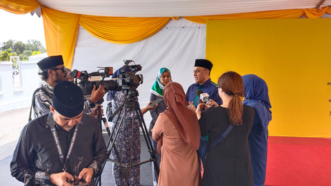 #Photo during media interview with Dato' Sri Dr Zulkharnain: