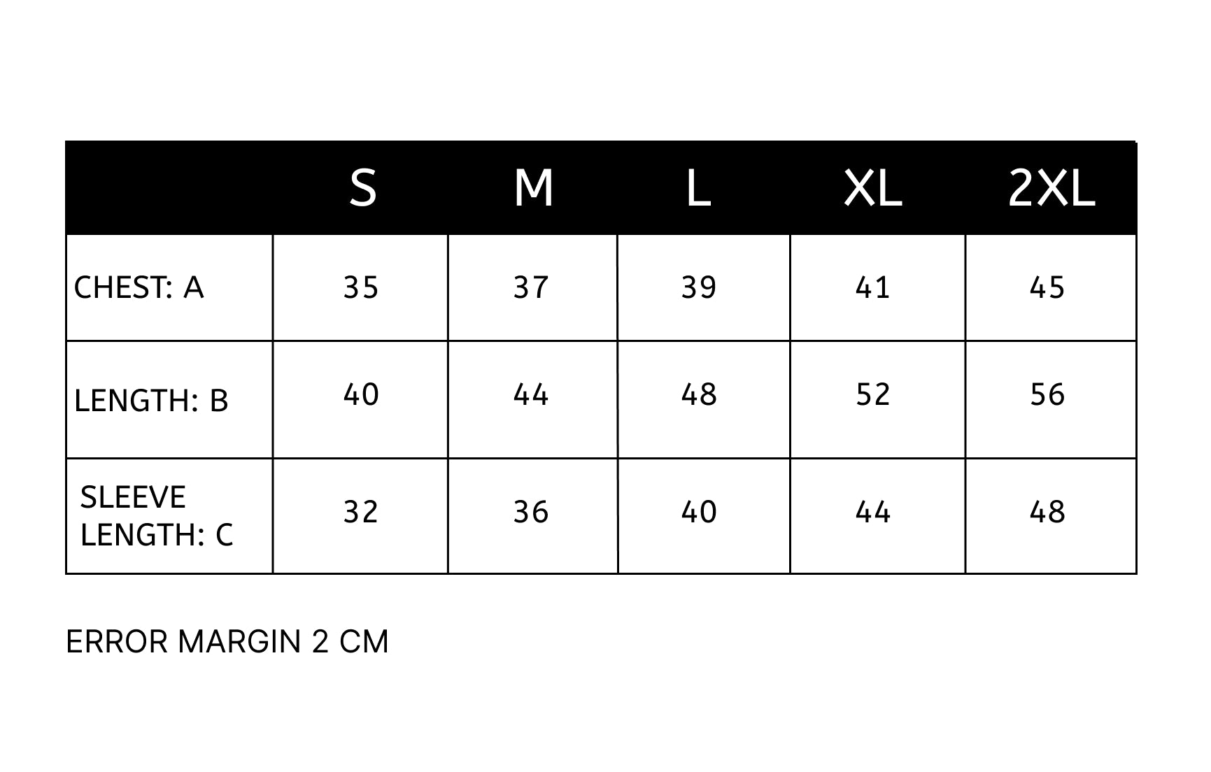 Size Guide Image