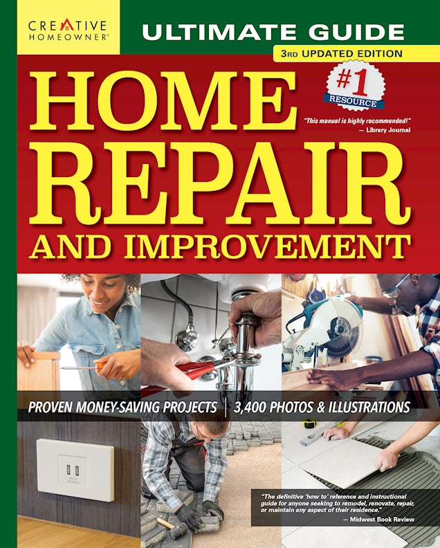 Ultimate Guide to Home Repair and Improvement, 3rd Updated Edition - Fox Chapel Publishing Co product image