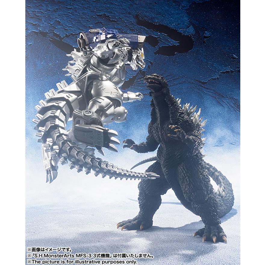 sh monsterarts godzilla figures