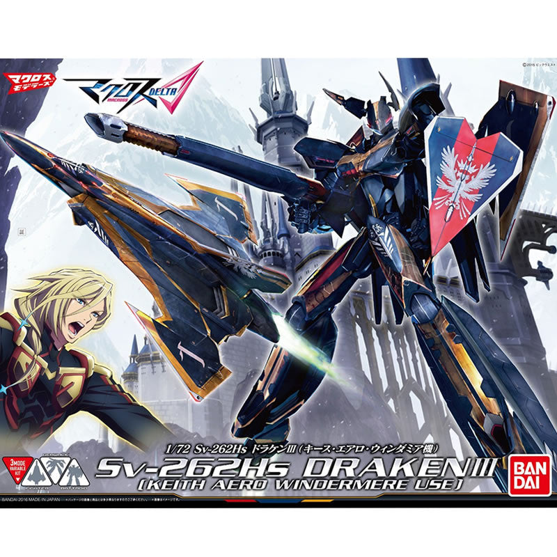 Macross Delta 1 72 Plastic Model Sv 262hs Draken Iii Keith Aero Win Hypetokyo