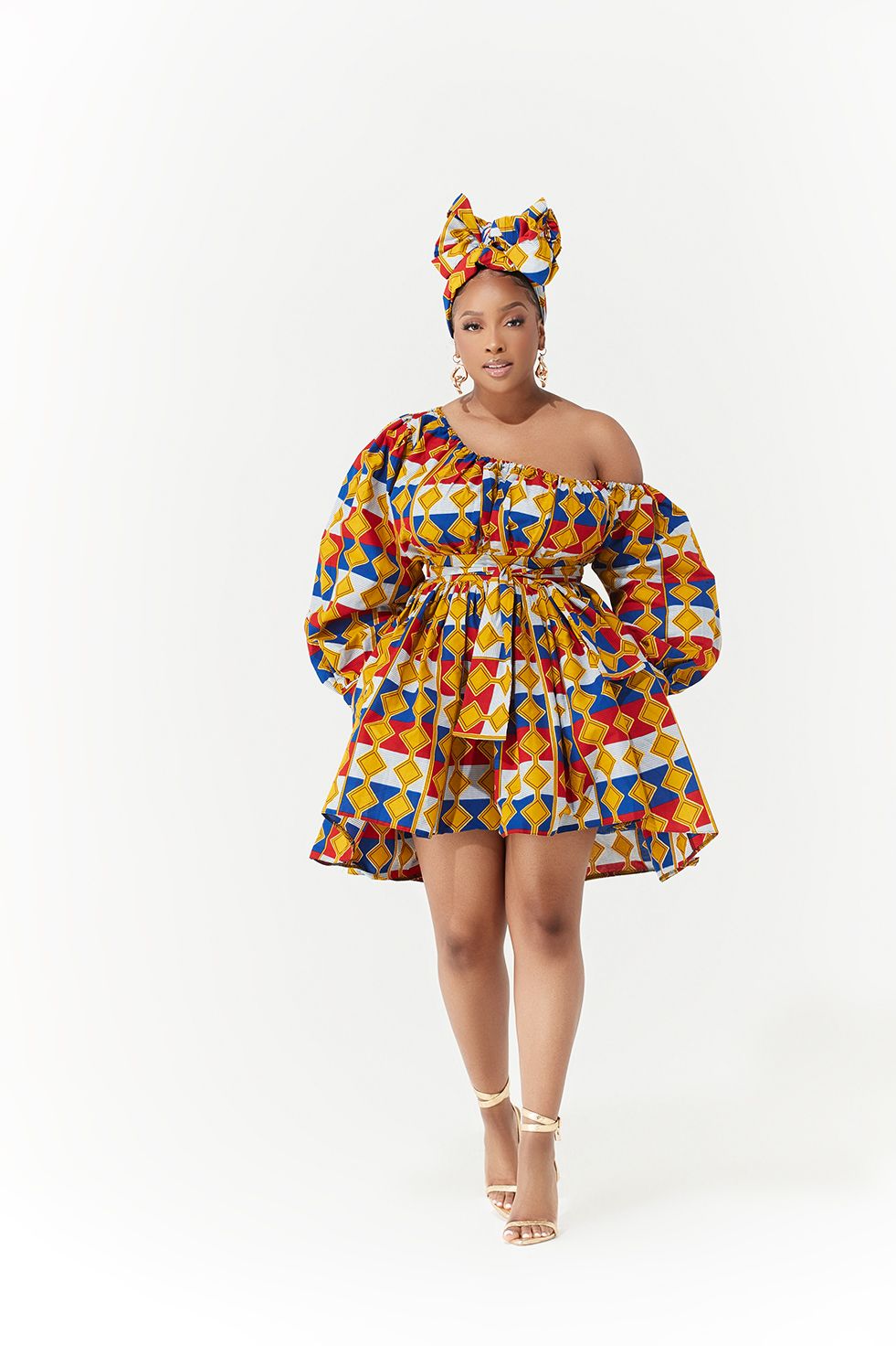 Image of African Print Nubia Dress