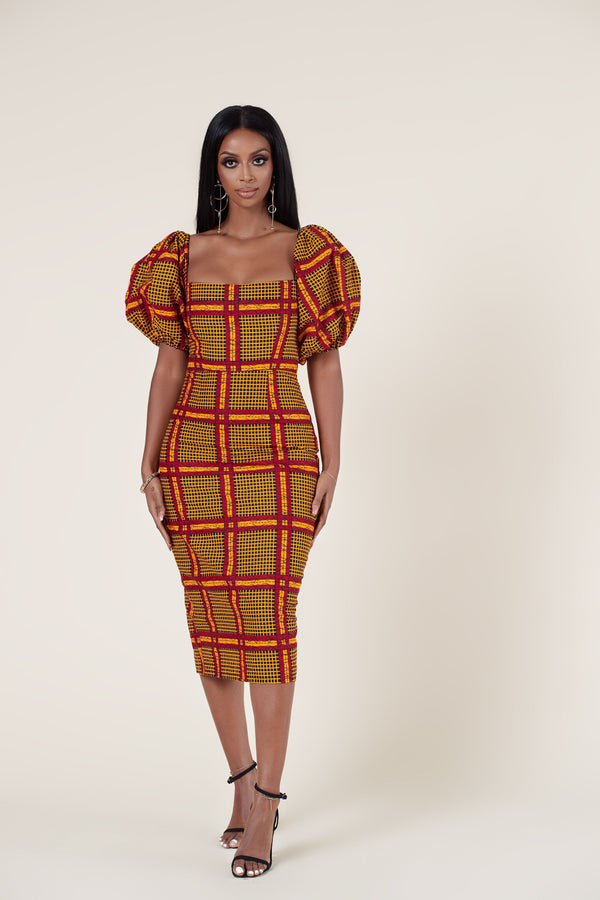 african midi dresses