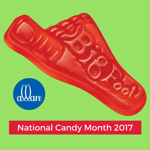 Allan Big Foot Candy Original-National Candy Month
