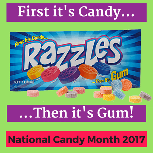 Razzles Retro Candy-National Candy Month