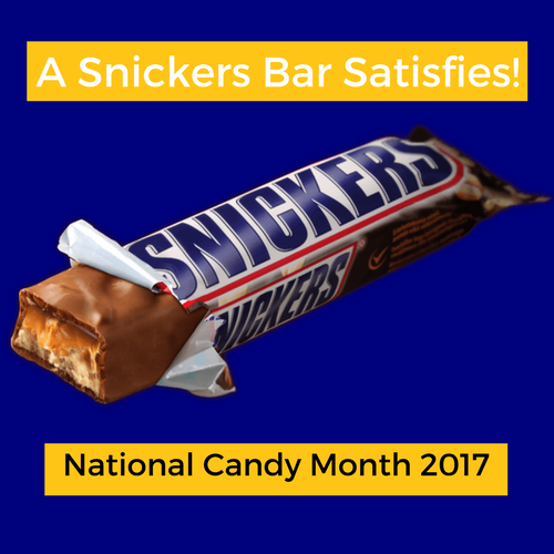 Snickers Bar Satisfies