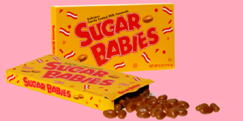 Sugar Babies Caramel Candies Retro Candy