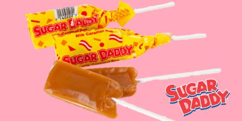 Sugar Daddy Milk Caramel Pop Retro Candy