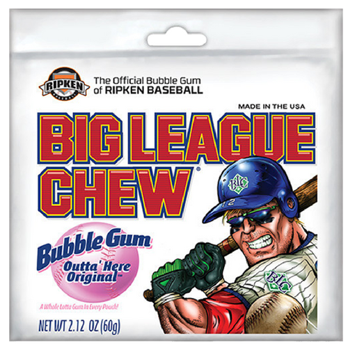 Ground Ball Grape” Dodgers from the Big League Chew Collection