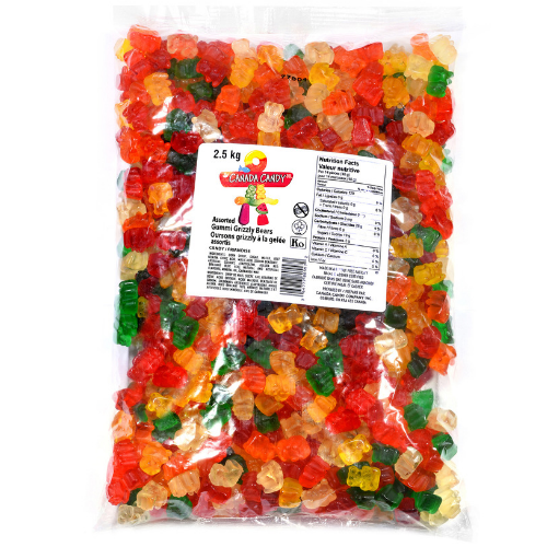 Canada Candy Co. Gummy Grizzly Bears Bulk Candy – Candy District