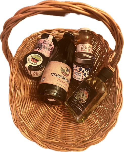 Croatian healthy OPG birthday gift baskets