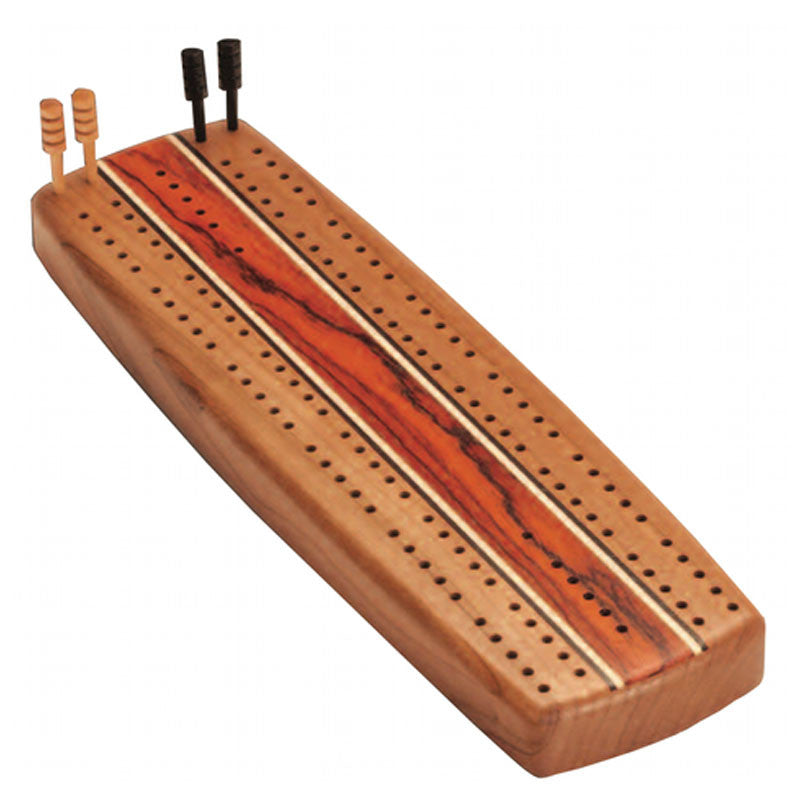 Cribbage Board In Cherry Wood Anamericancraftsman Com