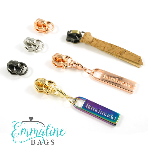 Emmaline Zippers-by-the-Yard - *SIZE#3* (DOES NOT INCLUDE SLIDERS/PULL –  Emmaline Bags Inc.