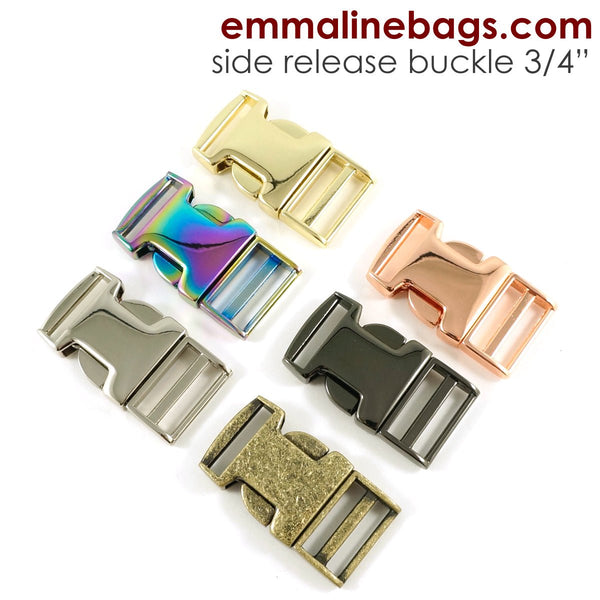 Side Release Buckle: 1 (25 mm) - Emmaline Bags Inc.