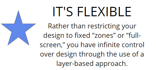 Design flexibility for your smart sign using layers