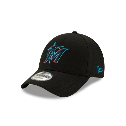 Men's New Era Miami Marlins Black On-Field Authentic Collection