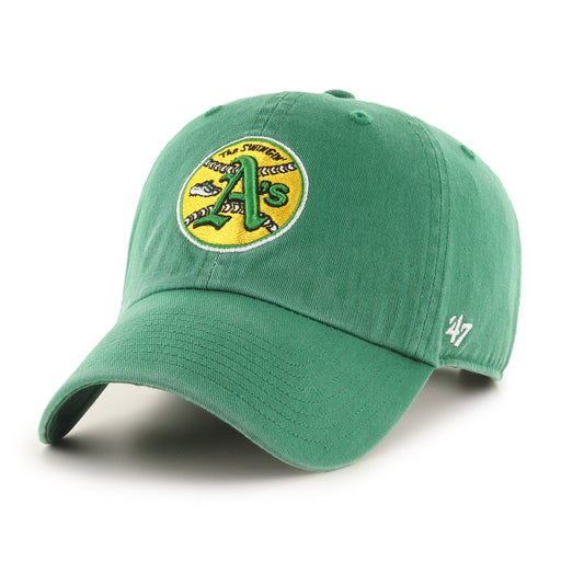 Oakland Athletics MLB 47 Brand Men's Green Clean Up Adjustable Hat