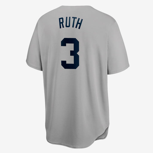 Men's Nike Babe Ruth White New York Yankees Home Cooperstown Collection  Player Jersey