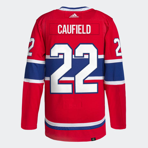 NHL Canadiens 22 Cole Caufield 2022-23 Reverse Retro Adidas Men Jersey