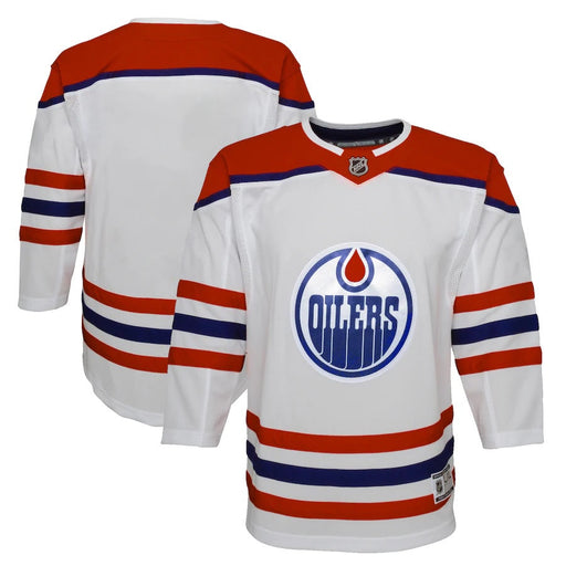 Edmonton Oilers Home Outer Stuff Replica Junior Jersey - Connor McDavi