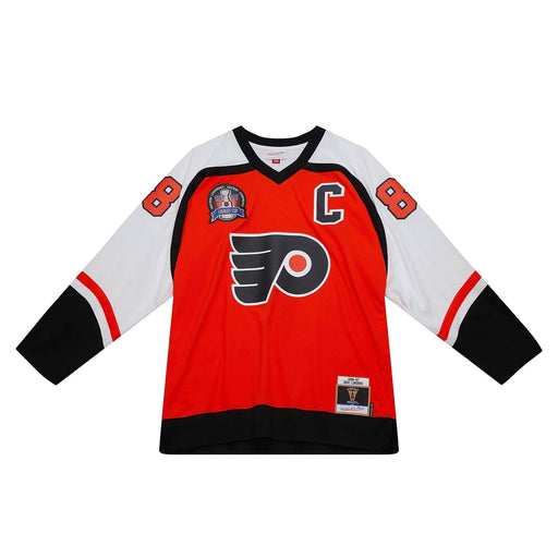 Philadelphia Flyers Shirt Men XL Ron Hextall Orange NHL Hockey Vintage  Retro