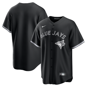 Toronto Blue Jays MLB Nike Men's Grey Replica Jersey —