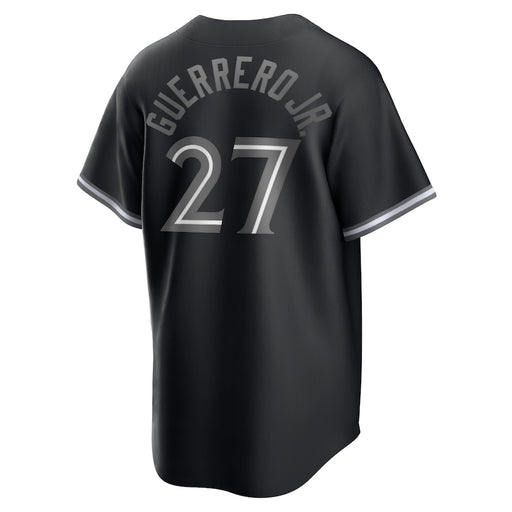 Vladimir Guerrero Jr. Toronto Blue Jays MLB Nike Men's Pitch Black Fashion  Replica Jersey