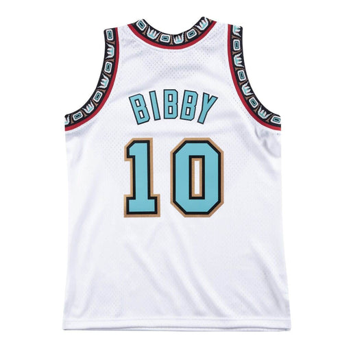 Men's Mitchell & Ness Mike Bibby Black Vancouver Grizzlies - Lost on Mars Reload Swingman Jersey Size: Large