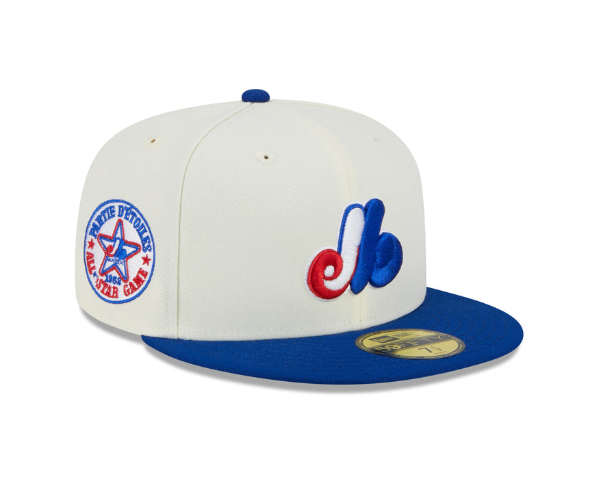 Montreal Expos MLB New Era Men's Off-White 59Fifty 1982