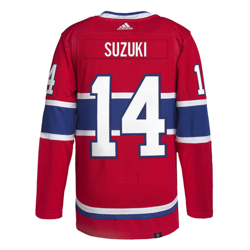 Nick Suzuki Signed 2021 Montreal Canadiens Reverse Retro Adidas Auth.  Jersey