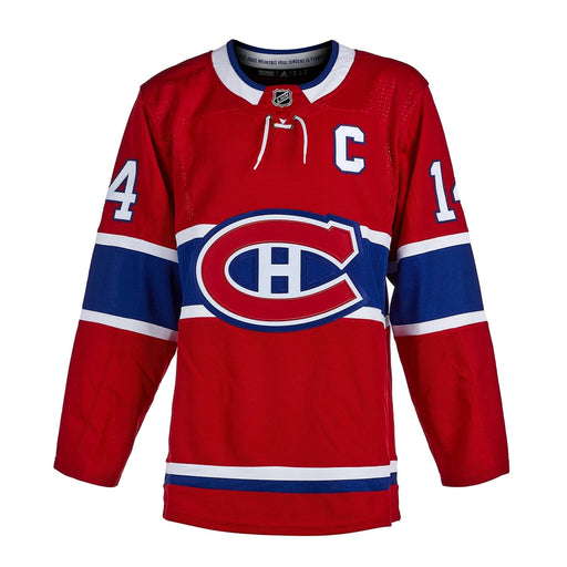 NICK SUZUKI SIGNED Montreal Canadiens ADIDAS® PRO JERSEY w/COA Reverse Retro