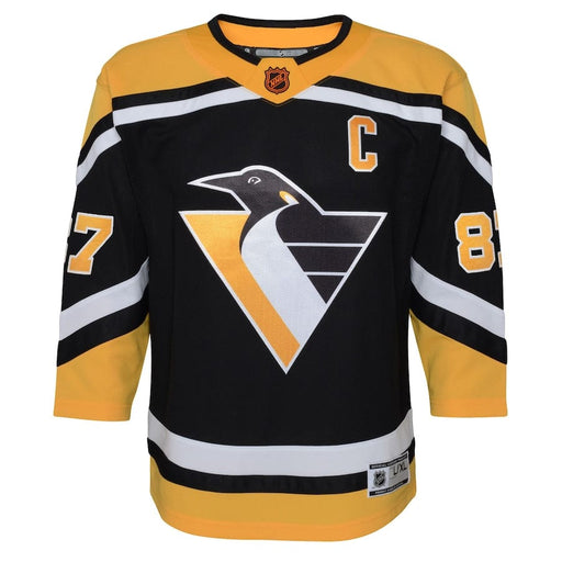 Reebok Sidney Crosby Pittsburgh Penguins Premier Jersey - Away/White - Boys