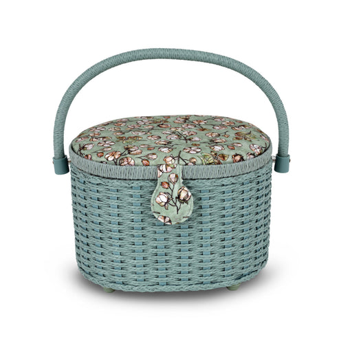 Prym Rectangular Wooden Sewing Basket, XL