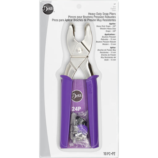 Snap Pliers for 3/8 Open-Ring & 7/16 Pearl Snaps, Green — Prym Consumer  USA Inc.