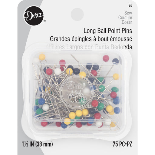 Dritz Color Ball Pins, 100-Piece