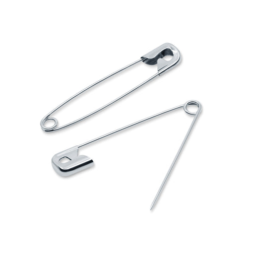 Dritz Safety Pins, Assorted Sizes, Nickel, 200 pc